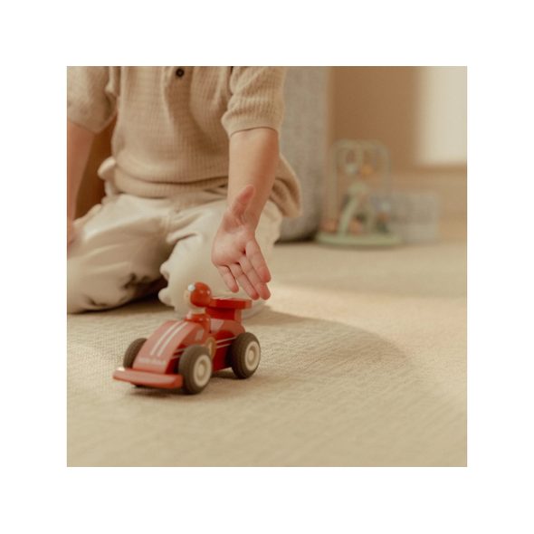 LITTLE DUTCH ZÁVODNÍ AUTÍČKA NA SETRVAČNÍK DŘEVĚNÁ - LITTLE DUTCH - PRO DĚTI