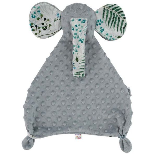 ESITO MUCHLÁČEK SLON - ŠEDÁ / 41 X 30 CM - USÍNÁČCI MAZLÍCÍ - PRO DĚTI