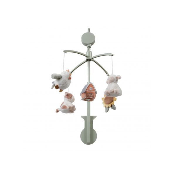 LITTLE DUTCH HUDEBNÍ KOLOTOČ FARMA - KOLOTOČE NA POSTÝLKU - PRO DĚTI