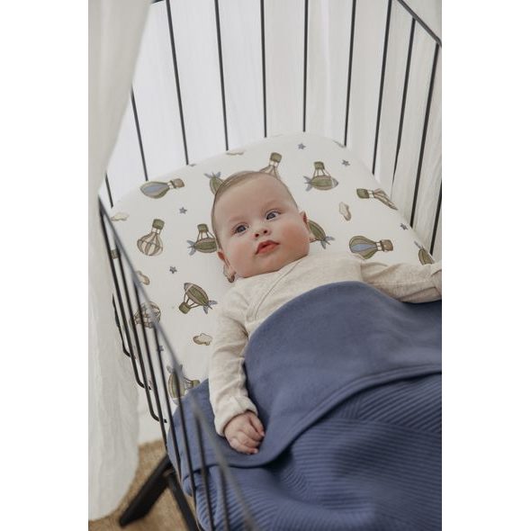 MEYCO ŽAKÁROVÁ FLANEL DEKA PURE - INDIGO - DĚTSKÉ DEKY PRO MIMINKA - SPINKÁNÍ