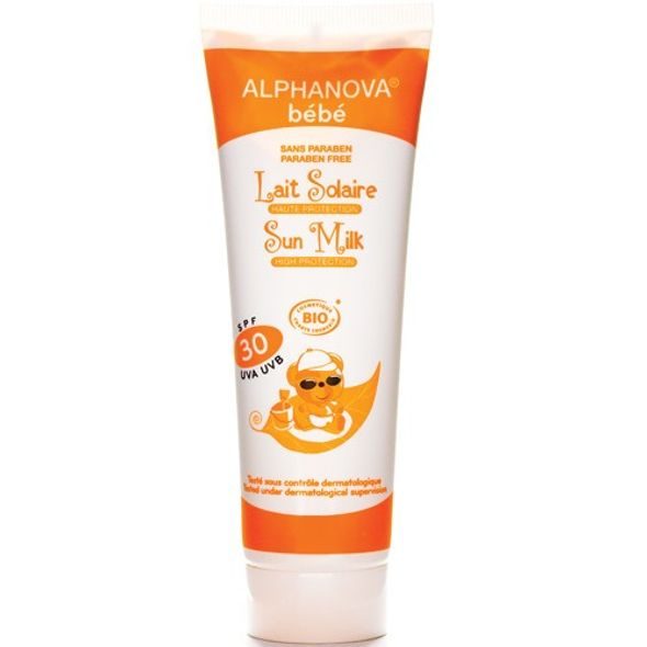ALPHANOVA BIO SLUNEČNÍ MLÉKO SPF 30 - ŠAMPONY A KOSMETIKA - KOUPÁNÍ A ZDRAVÍ