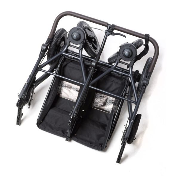 TFK DUO2 AIR WHEEL SOUROZENECKÝ KOČÁREK PREMIUM GREY - KOČÁRKY PRO SOUROZENCE - KOČÁRKY A PŘÍSLUŠENSTVÍ