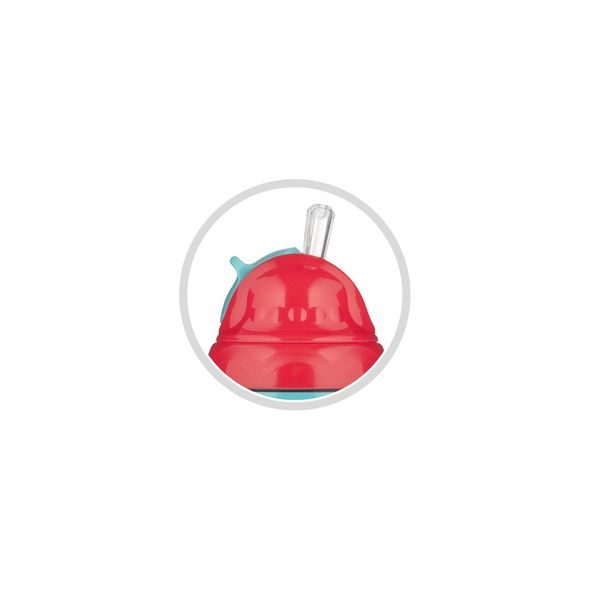 CANPOL BABIES SPORTOVNÍ LÁHEV SE SILIKONOVOU SLÁMKOU LETADLA 260ML - SPORTOVNÍ LAHVE - KRMENÍ