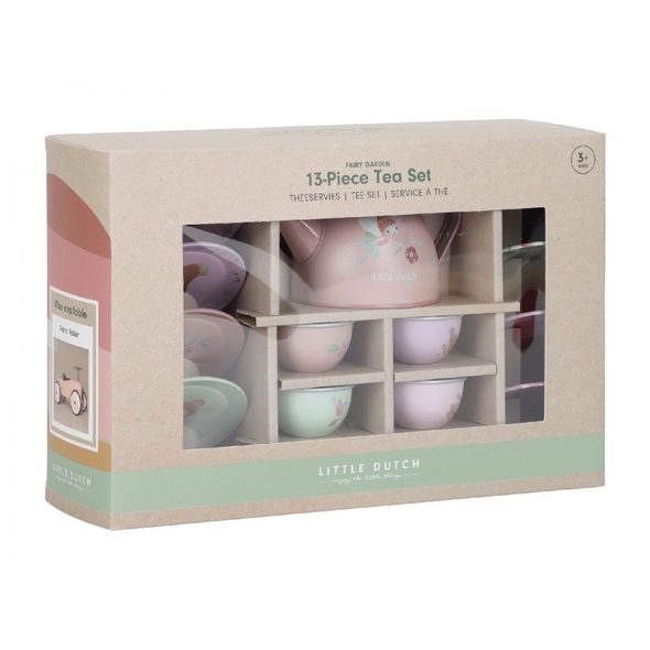 LITTLE DUTCH ČAJOVÝ SET FAIRY GARDEN - KUCHYŇKY A VAŘENÍ - PRO DĚTI