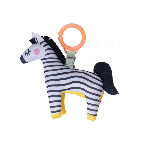 TAF TOYS CHRASTÍTKO ZEBRA DIZI - CHRASTÍTKA - PRO DĚTI