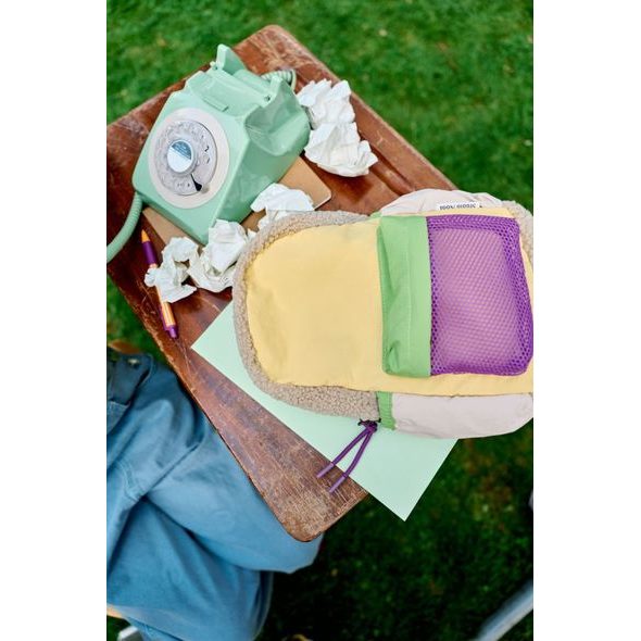 STUDIO NOOS PACKWORK MINI BACKPACK - BATŮŽEK BUTTER YELLOW - BATOHY A TAŠKY - PRO DĚTI