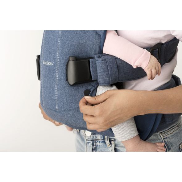 BABYBJÖRN ERGONOMICKÉ NOSÍTKO ONE CLASSIC DENIM/MIDNIGHT BLUE COTTON 2018 - ERGONOMICKÁ NOSÍTKA - NOŠENÍ & SPORT
