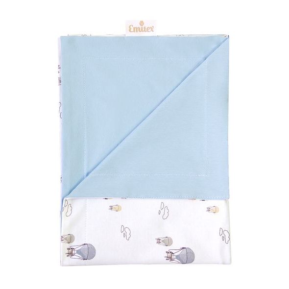 EMITEX DEKA LETNÍ 70X100 MAGIC SKY + BABY BLUE - DĚTSKÉ DEKY PRO MIMINKA - SPINKÁNÍ