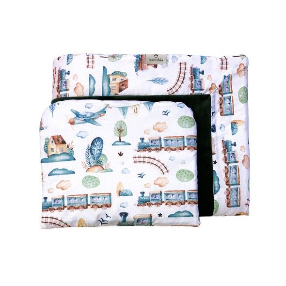 MACESHKA SOUPRAVA DO POSTÝLKY VELVET A BAVLNA - POVLEČENÍ DO POSTÝLKY - SPINKÁNÍ