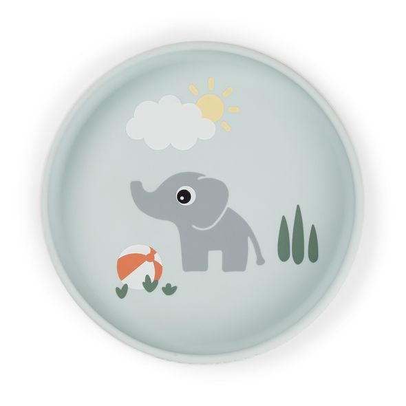 DONE BY DEER STICK & STAY JÍDELNÍ TALÍŘ PLAYGROUND - MISKY, TALÍŘKY A PODLOŽKY - KRMENÍ