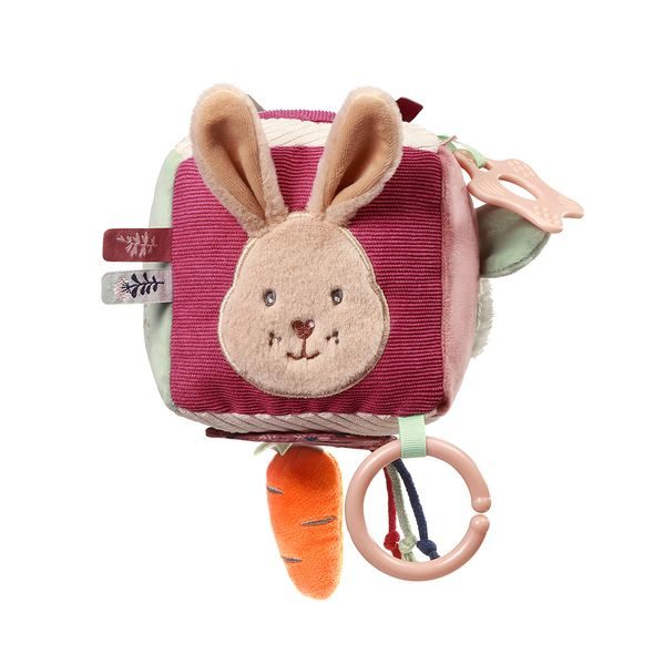 BABYONO KOSTKA SENSORICKÁ RABBIT KARO 0M+ - SENZORICKÉ HRAČKY - PRO DĚTI