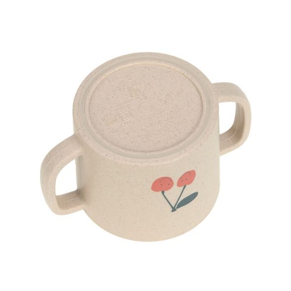 LÄSSIG BABIES SIPPY CUP PP/CELLULOSE HAPPY FRUITS CHERRY - DĚTSKÉ HRNEČKY - KRMENÍ