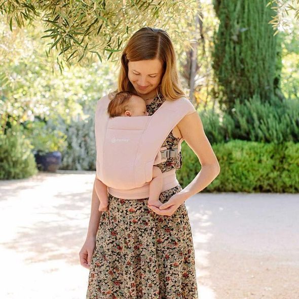 ERGOBABY EMBRACE SOFT KNIT BLUSH PINK - ERGONOMICKÁ NOSÍTKA - NOŠENÍ & SPORT