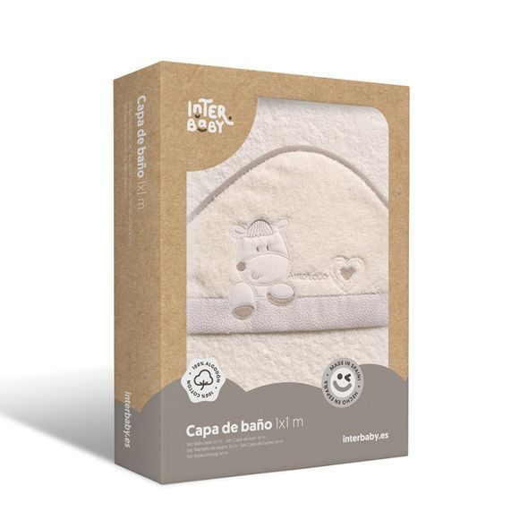 INTERBABY OSUŠKA FROTÉ OVEČKA - KRÉMOVÁ - OSUŠKY A DĚTSKÉ ŽUPANY - KOUPÁNÍ A ZDRAVÍ