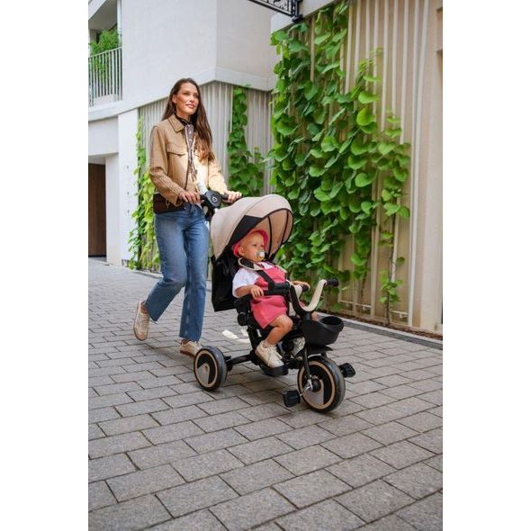 MOMI TŘÍKOLKA MOMI IVI BÉŽOVÁ - TŘÍKOLKY ŠLAPACÍ - NOŠENÍ & SPORT