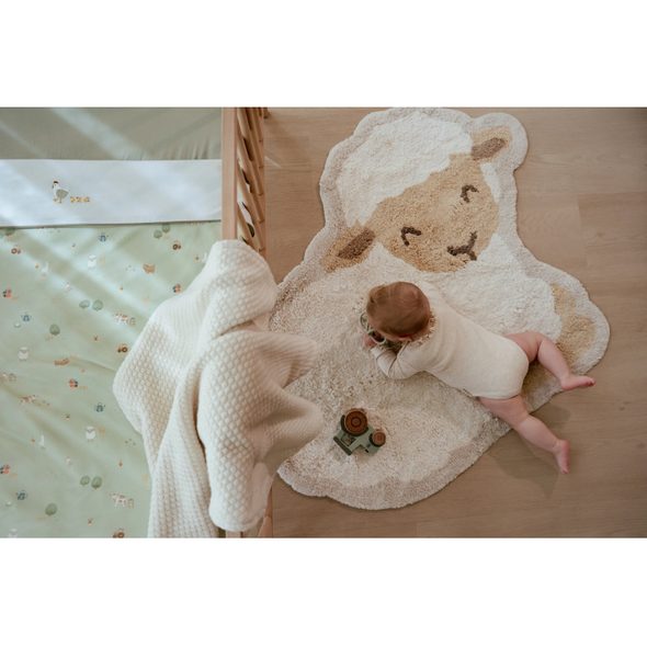 LITTLE DUTCH DEKA PLETENÁ / FLEECE 70X100 CM PURE SOFT WHITE - DĚTSKÉ DEKY PRO MIMINKA - SPINKÁNÍ