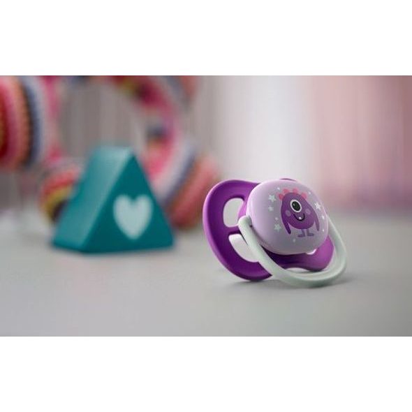 PHILIPS AVENT ŠIDÍTKO ULTRA AIR PLAY 6-18M DÍVKA 2KS - ŠIDÍTKA A DOPLŇKY - KRMENÍ