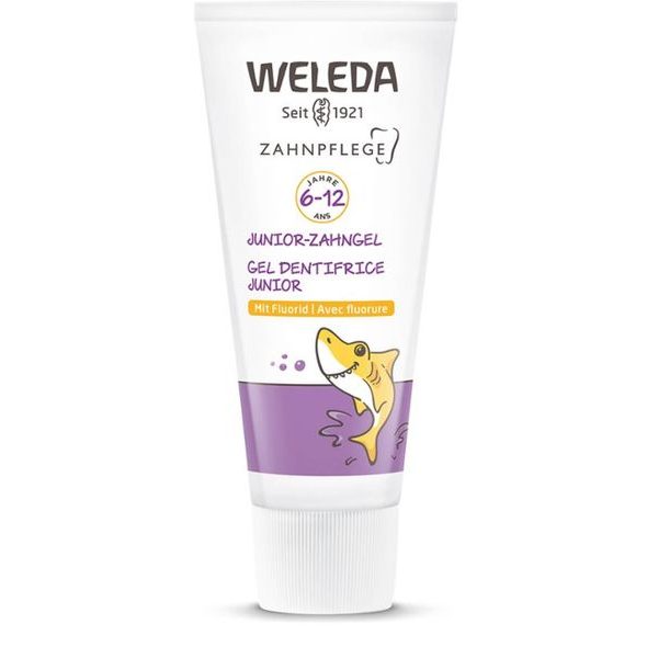WELEDA JUNIOR ZUBNÍ GEL S FLUORIDEM - ZUBNÍ KARTÁČKY A PASTY - KOUPÁNÍ A ZDRAVÍ