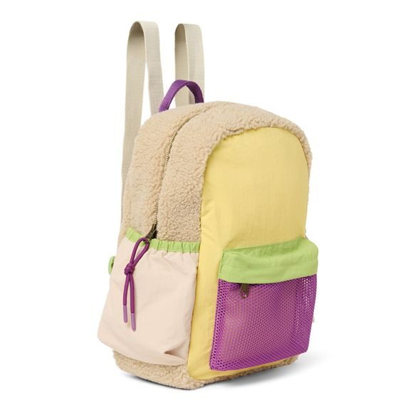 STUDIO NOOS PATCHWORK MIDI BACKPACK - BATŮŽEK BUTTER YELLOW - BATOHY A TAŠKY - PRO DĚTI