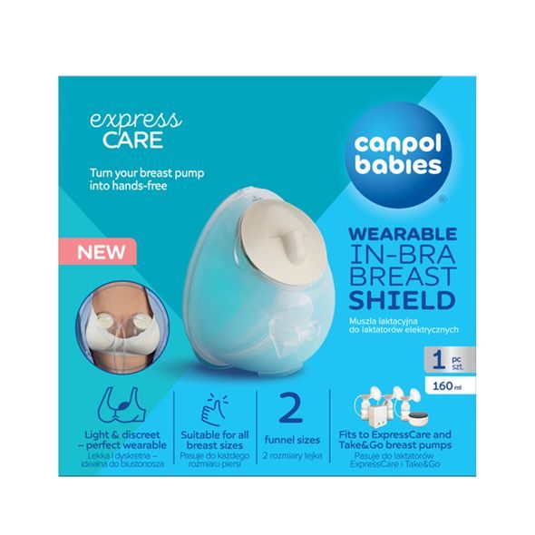 CANPOL BABIES TRYCHTÝŘ DO PODPRSENKY K ODSÁVAČKÁM TAKE&GO A EXPRESSCARE - NÁHRADNÍ DÍLY K ODSÁVAČKÁM - KRMENÍ
