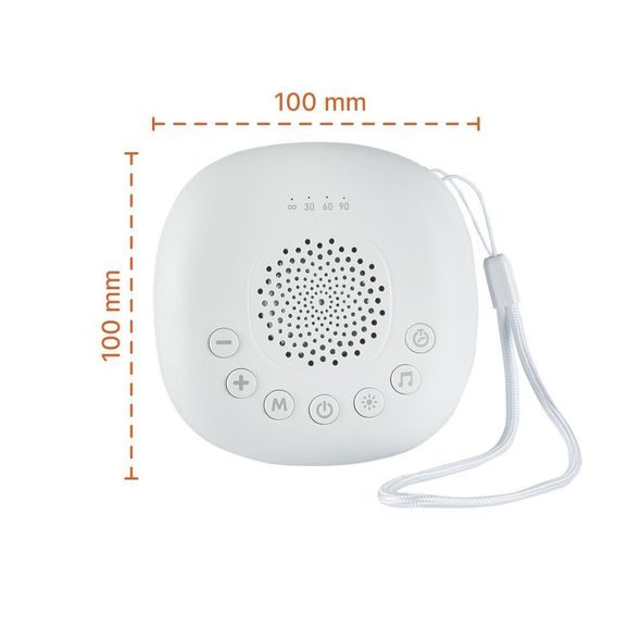 ZOPA PŘENOSNÝ USÍNACÍ MODUL PREMIUM S LED SVĚTLEM, BÍLÝM ŠUMEM A ZVUKY - NOČNÍ SVĚTLA - SPINKÁNÍ