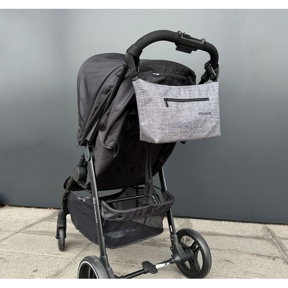 PINKIE ORGANIZÉR GREY MELANGE MENŠÍ - ORGANIZÉRY A KOŠÍKY - KOČÁRKY A PŘÍSLUŠENSTVÍ