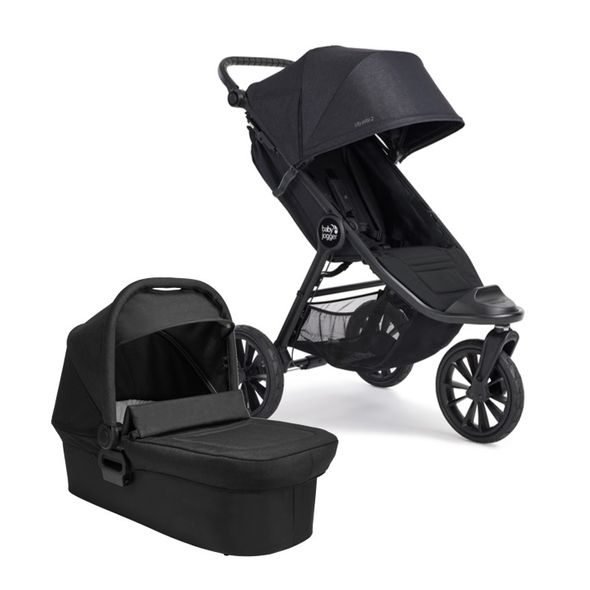 BABYJOGGER CITY ELITE 2 2V1 OPULENT BLACK - ZBOŽÍ JEN PRO DĚTSKÝ RÁJ - SEZÓNNÍ KATEGORIE