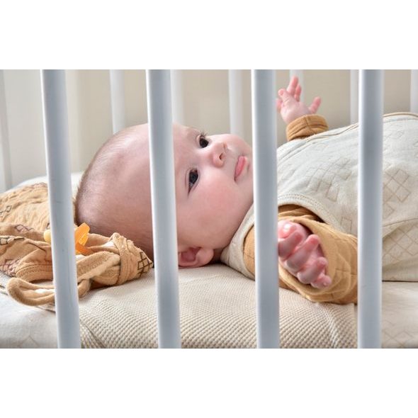 LODGER SWADDLER CIUMMBELLE 70 X 70 CM IVORY - LÁTKOVÉ PLENY SKLÁDANÉ - PŘEBALOVÁNÍ