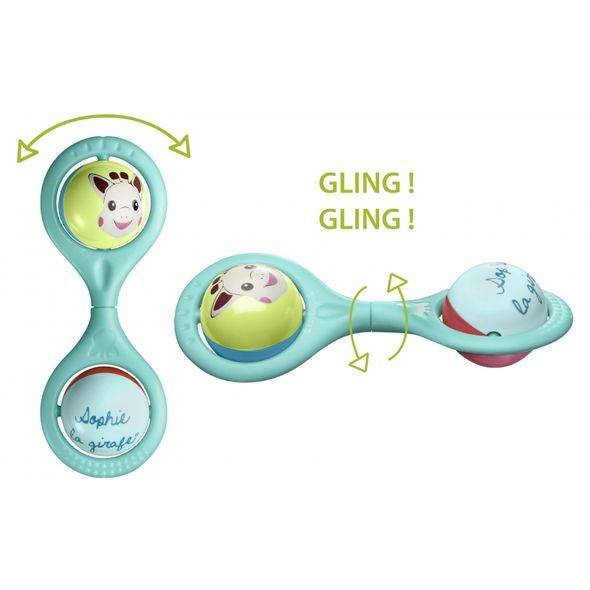 VULLI CHRASTÍTKO ČINKA ŽIRAFA SOPHIE - CHRASTÍTKA - PRO DĚTI