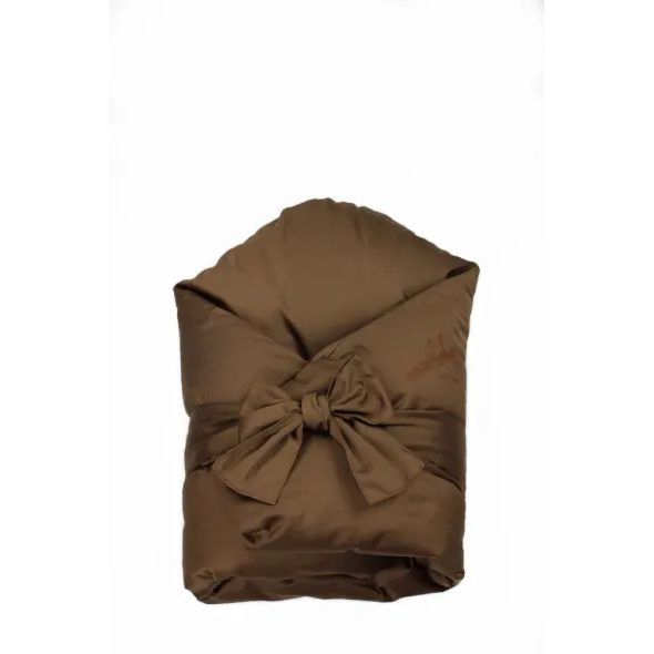 ENIE BABY PÉŘOVÁ ZAVINOVAČKA HNĚDÁ 80X80CM - ZAVINOVAČKY - SPINKÁNÍ