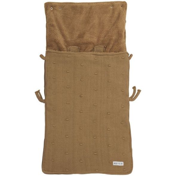 MEYCO FUSAK MINI KNOTS - TOFFEE - FUSAKY DO KOČÁRKU - KOČÁRKY A PŘÍSLUŠENSTVÍ