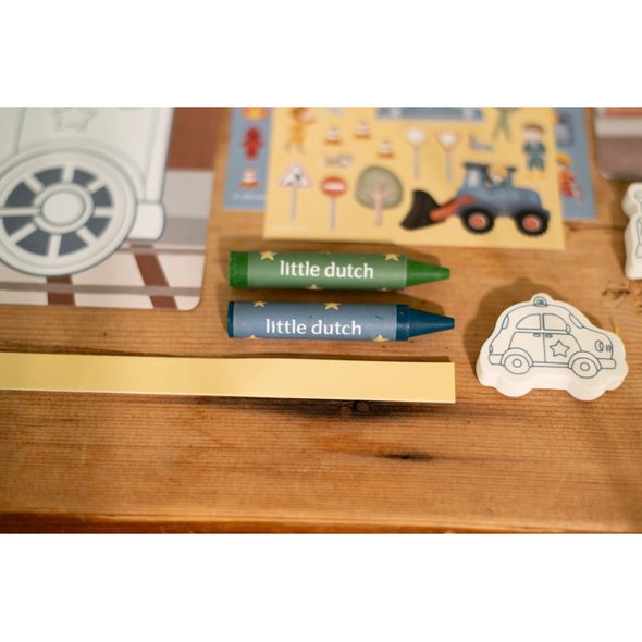 LITTLE DUTCH KREATIVNÍ SADA XL JIM & FRIENDS - LITTLE DUTCH - PRO DĚTI