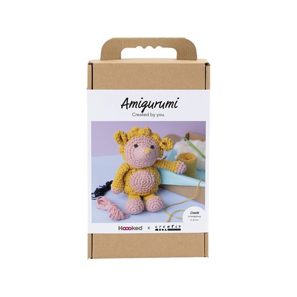 CREATIV COMPANY SADA NA HÁČKOVÁNÍ AMIGURUMI JEŽEK - VÝTVARNÉ POMŮCKY A HRAČKY - PRO DĚTI