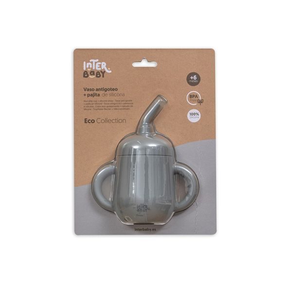 SUAVINEX LAHVIČKA S BRČKEM SILIKONOVÁ - ŠEDÁ - KOJENECKÉ LAHVE - KRMENÍ