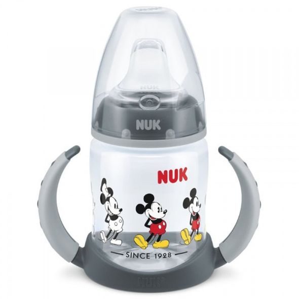 NUK FC HRNEČEK NA UČENÍ S DRŽÁTKY SI MICKEY 150ML - DĚTSKÉ HRNEČKY - KRMENÍ