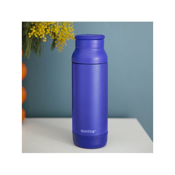 QUOKKA NEREZOVÁ TERMOLÁHEV PULSE DUSK BLUE 700 ML - SPORTOVNÍ LAHVE - KRMENÍ