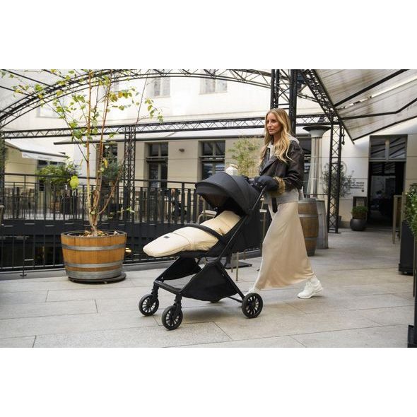 MOMI ZIMNÍ FUSAK MOMI 2V1 ČERNÝ - FUSAKY DO KOČÁRKU - KOČÁRKY A PŘÍSLUŠENSTVÍ