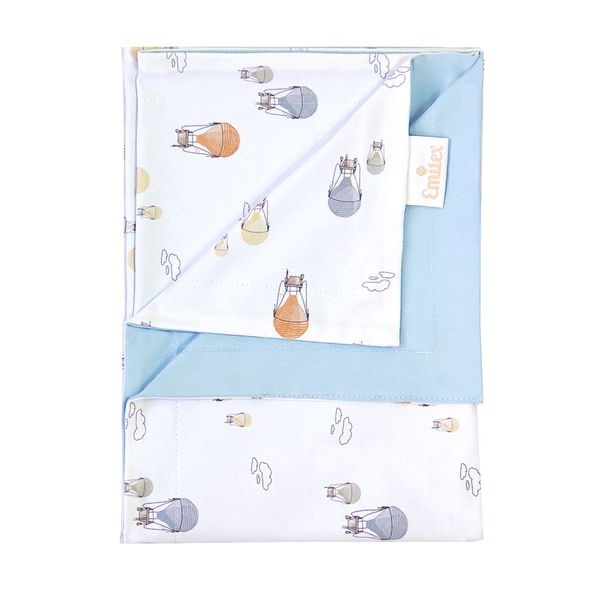 EMITEX DEKA LETNÍ 70X100 MAGIC SKY + BABY BLUE - DĚTSKÉ DEKY PRO MIMINKA - SPINKÁNÍ