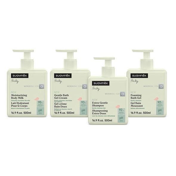 SUAVINEX SUAVINEX| PĚNOVÝ KOUPELOVÝ GEL 500ML NOVINKA´25 - ŠAMPONY A KOSMETIKA - KOUPÁNÍ A ZDRAVÍ