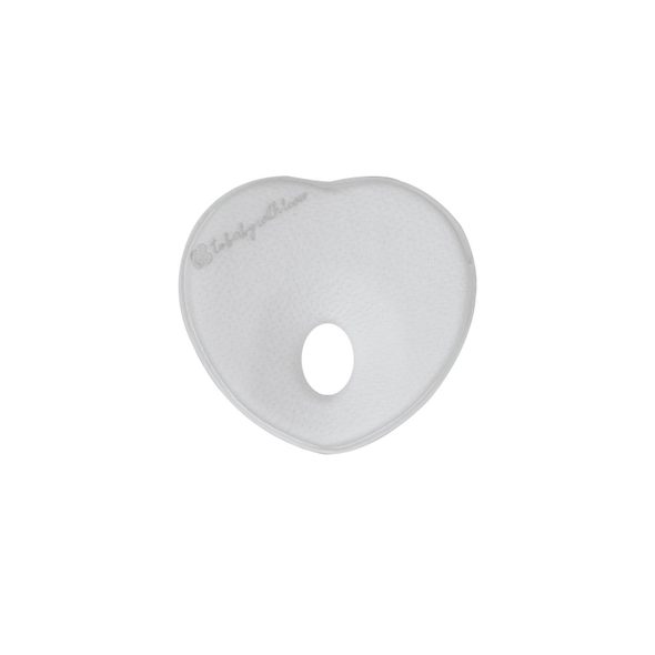 KIKKABOO ERGONOMICKÝ POLŠTÁŘEK Z PAMĚŤOVÉ PĚNY HEART AIRKNIT GREY - POLŠTÁŘKY PRO MIMINKA (PODHLAVNÍČKY) - SPINKÁNÍ