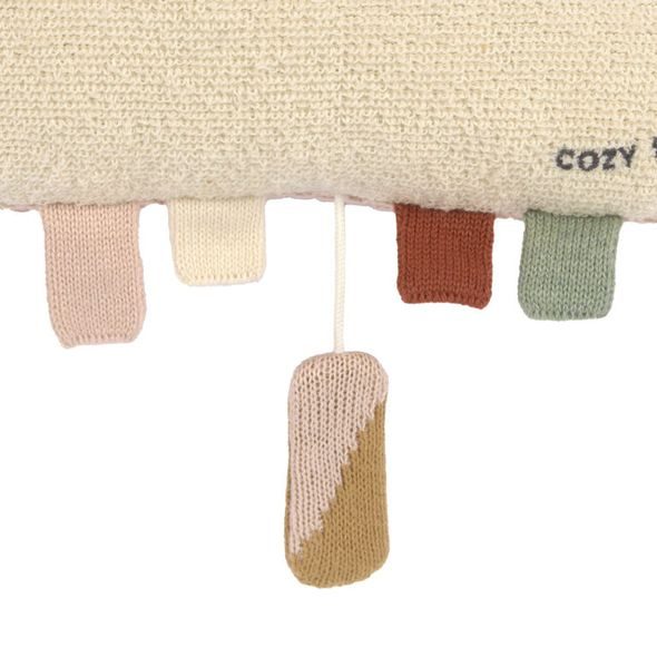 LÄSSIG KNITTED MUSICAL LITTLE UNIVERSE CLOUD MILKY/POWDER PINK - HRACÍ SKŘÍŇKY - PRO DĚTI