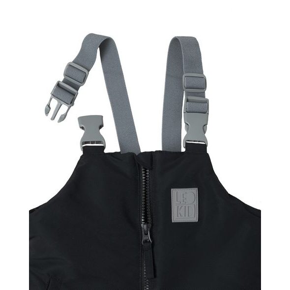 LEOKID ZIMNÍ KALHOTY COLOR BLOCK BLACK SOOT VEL. 12 - 18 MĚSÍCŮ (VEL. 80) - KALHOTKY A TEPLÁČKY - PRO DĚTI