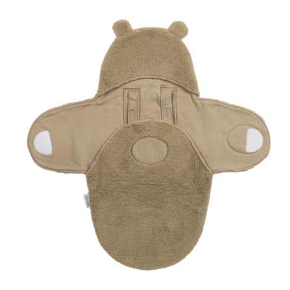 MEYCO ZAVINOVACÍ DEKA TEDDY BEAR BROWN - ZAVINOVAČKY - SPINKÁNÍ
