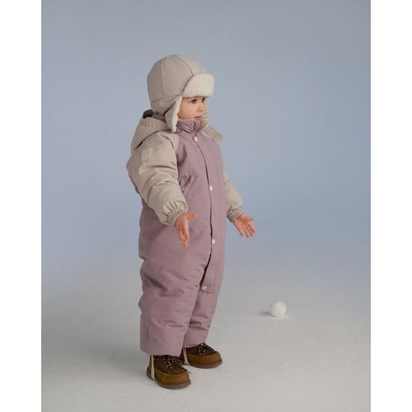 LEOKID ZIMNÍ KOMBINÉZA COLOR BLOCK PINK SLATE VEL. 2 - 3 ROKY (VEL. 92) - ZIMNÍ KOMBINÉZY - PRO DĚTI