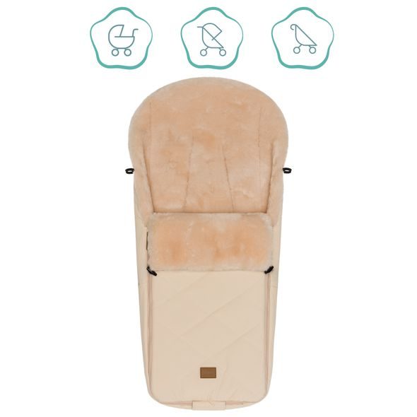FILLIKID FUSAK ZIMNÍ VEGAN COMFORT NATURE - FUSAKY DO KOČÁRKU - KOČÁRKY A PŘÍSLUŠENSTVÍ
