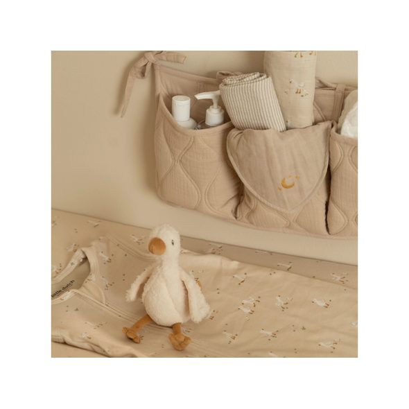 LITTLE DUTCH BRYNDÁČEK BANDANA 2 KS PURE SOFT BEIGE - BRYNDÁKY - KRMENÍ