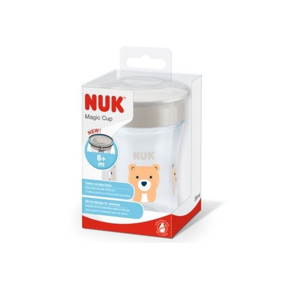 NUK MAGIC CUP S VÍČKEM 230ML - DĚTSKÉ HRNEČKY - KRMENÍ