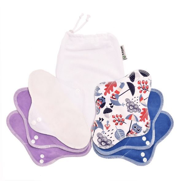 T-TOMI LÁTKOVÉ VLOŽKY SADA DAY+ PRACÍ SÁČEK - POPORODNÍ VLOŽKY - PRO MAMINKY