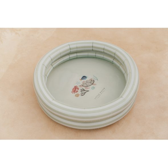 LITTLE DUTCH NAFUKOVACÍ BAZÉNEK 80 CM FRESH GREEN - PÍSKOVIŠTĚ A BAZÉNKY - PRO DĚTI