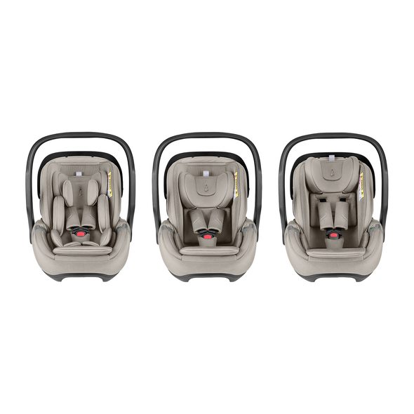 KIKKABOO SET I-CLASS 360 I-SIZE AUTOSEDAČKA 40-87CM + AUTOSEDAČKA 40-105CM + ZÁKLADNA OTOČNÁ CHAMPAGNE - AUTOSEDAČKY 0-13KG - AUTOSEDAČKY A PŘÍSLUŠENSTVÍ
